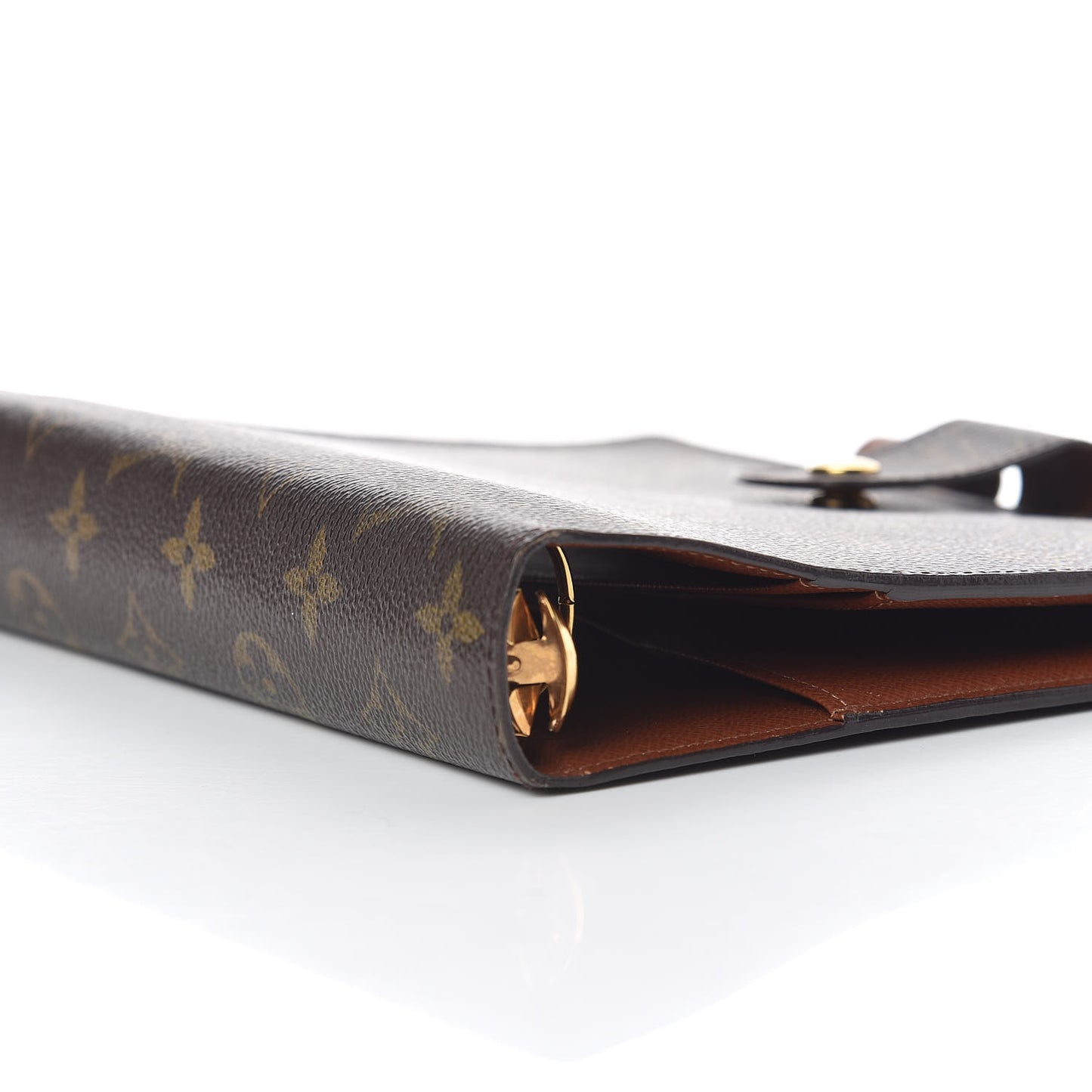 Monogram Large Ring Agenda Cover