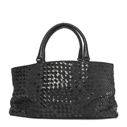 Bottega Veneta Intrecciato Rugiada Vintaga Medium Shopper Black 1 of 11