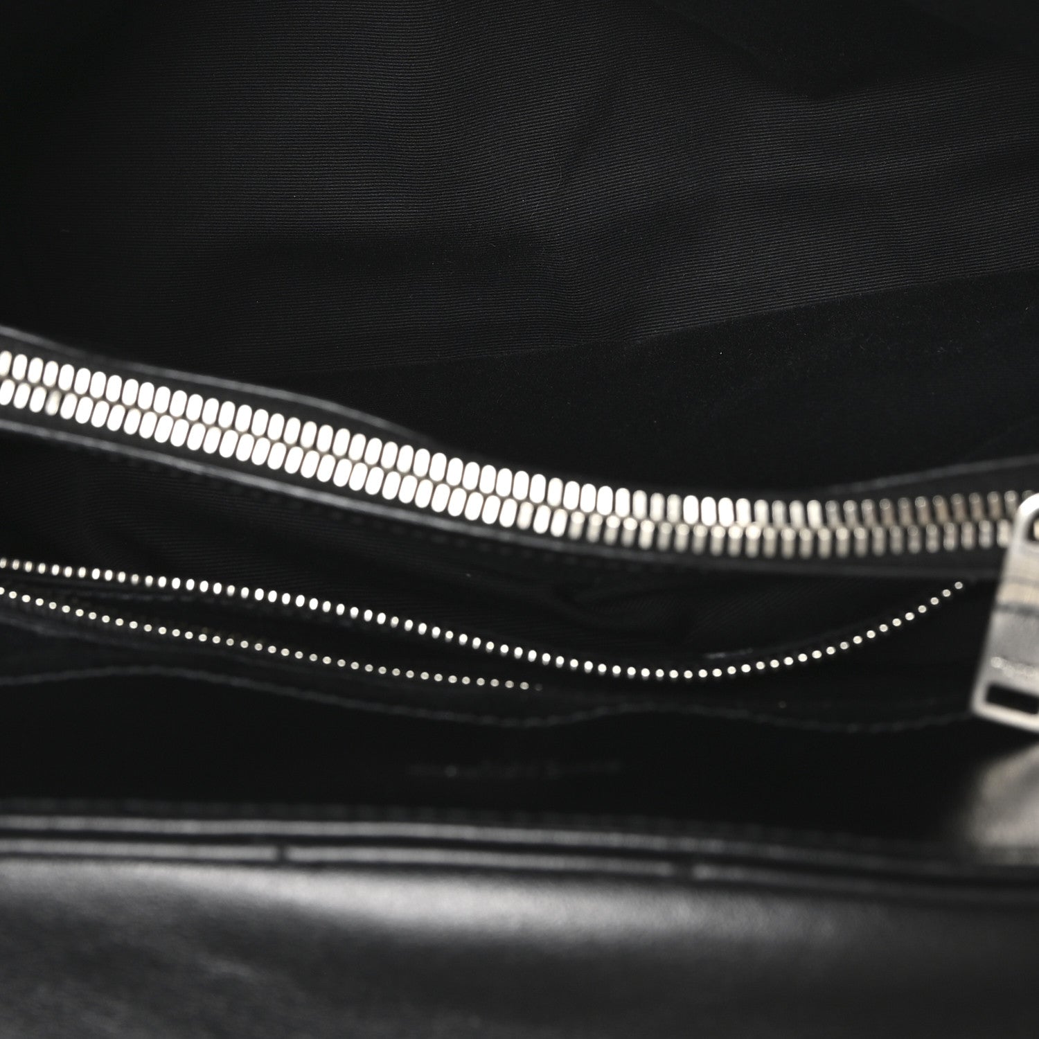 Saint Laurent Calfskin Y Quilted Monogram Medium Loulou Chain Satchel Black 5 of 10