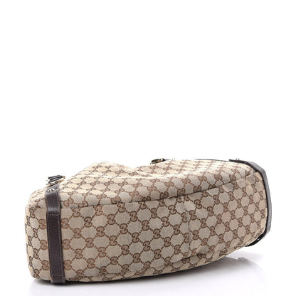Gucci Monogram Medium Abbey Shoulder Bag Dark Brown 4 of 7