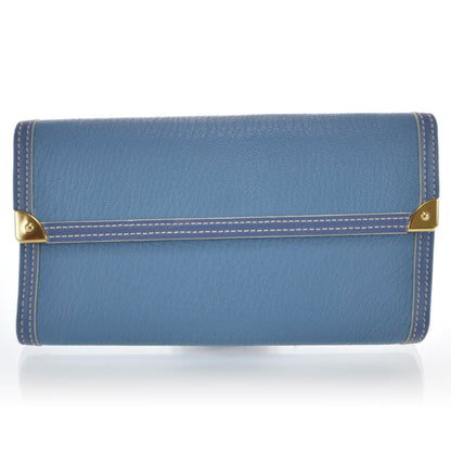 Louis Vuitton Suhali Porte Tresor International Wallet Blue 1 of 7