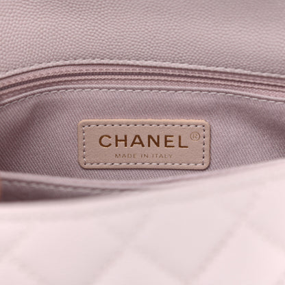 Chanel Caviar Quilted Mini Coco Handle Flap Lilas Lilac 6 of 9