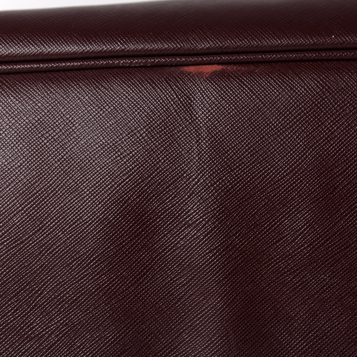 Prada Saffiano Lux Large Tote Granato 10 of 10