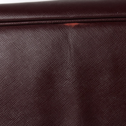 Prada Saffiano Lux Large Tote Granato 10 of 10