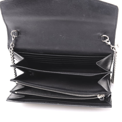 Gucci GG Supreme Monogram Mini Dionysus Chain Wallet Beige Black 4 of 8