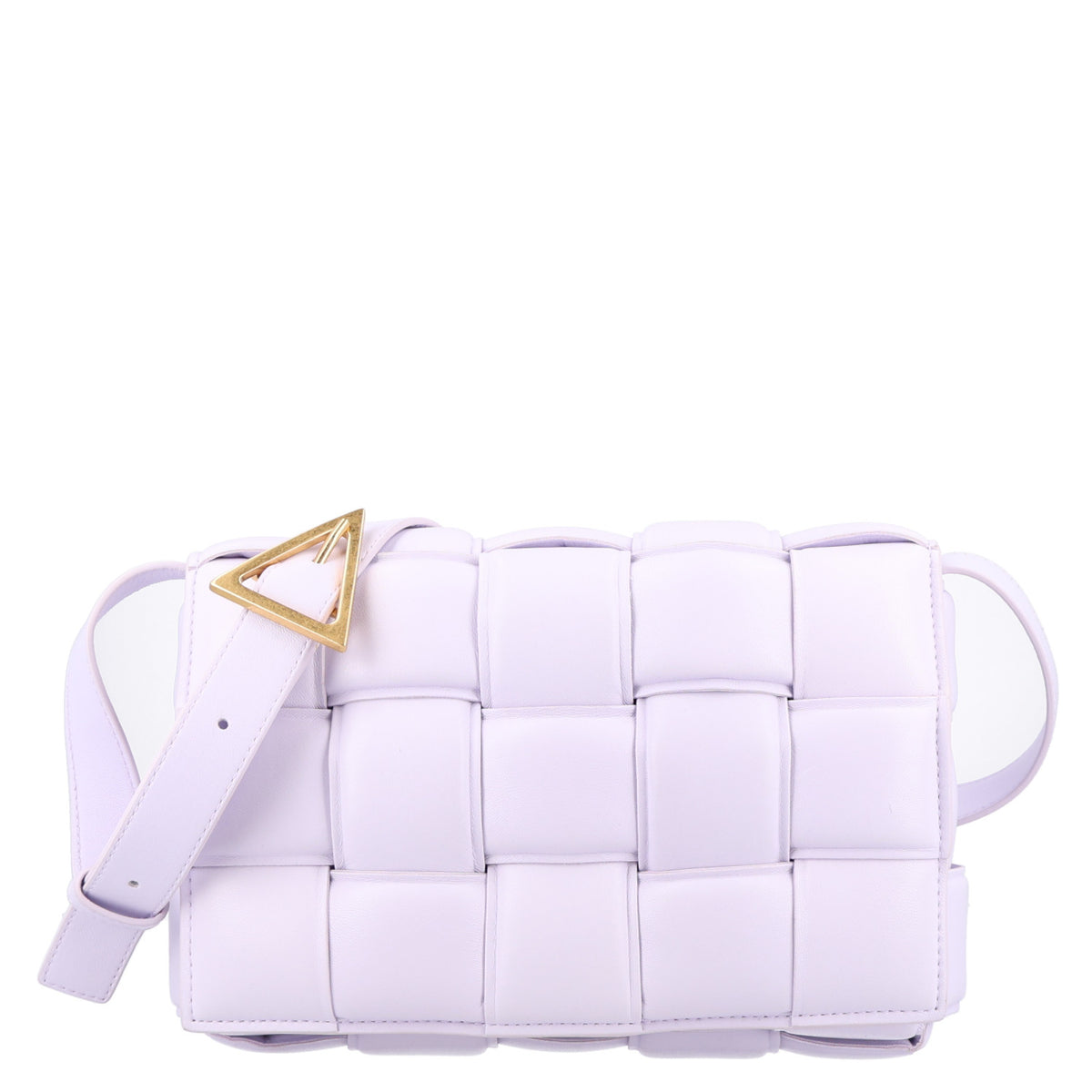 Nappa Maxi Intrecciato Padded Cassette Crossbody Bag Mirth Washed