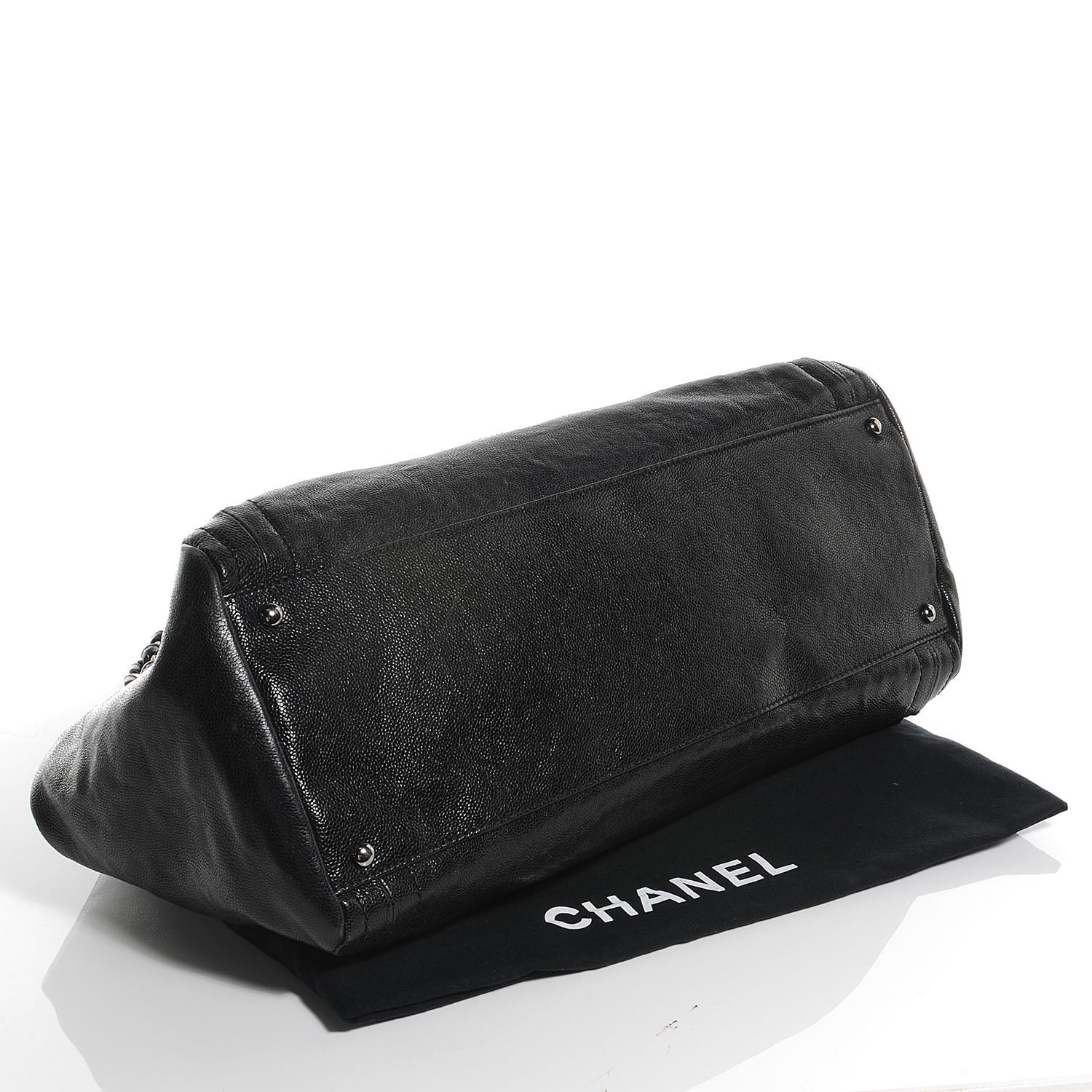 Chanel Caviar Modern Chain Tote Black 4 of 7