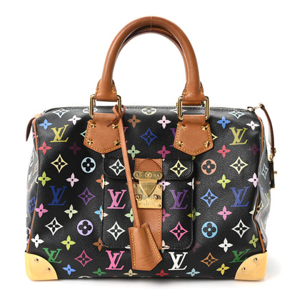 Louis Vuitton Monogram Multicolor Speedy 30 Black 1 of 9