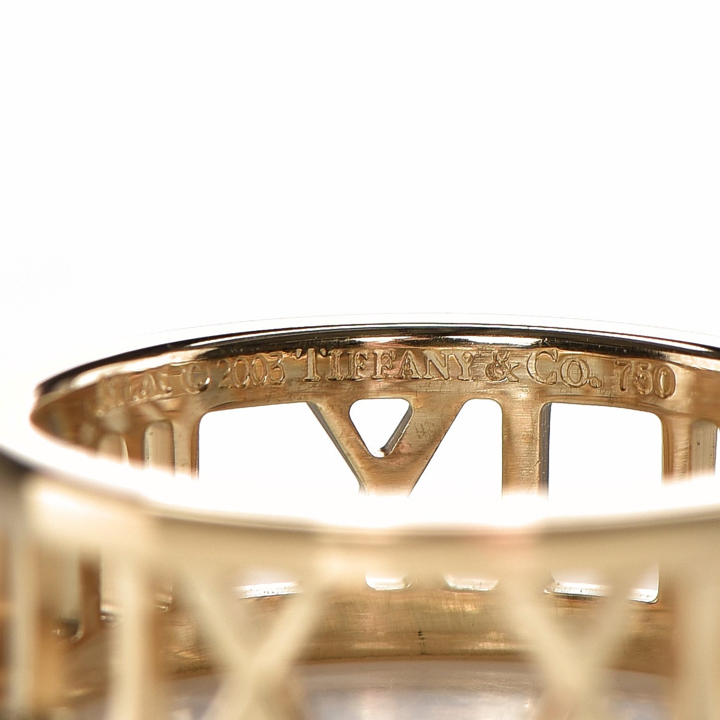 18K Yellow Gold Atlas Open Ring 5