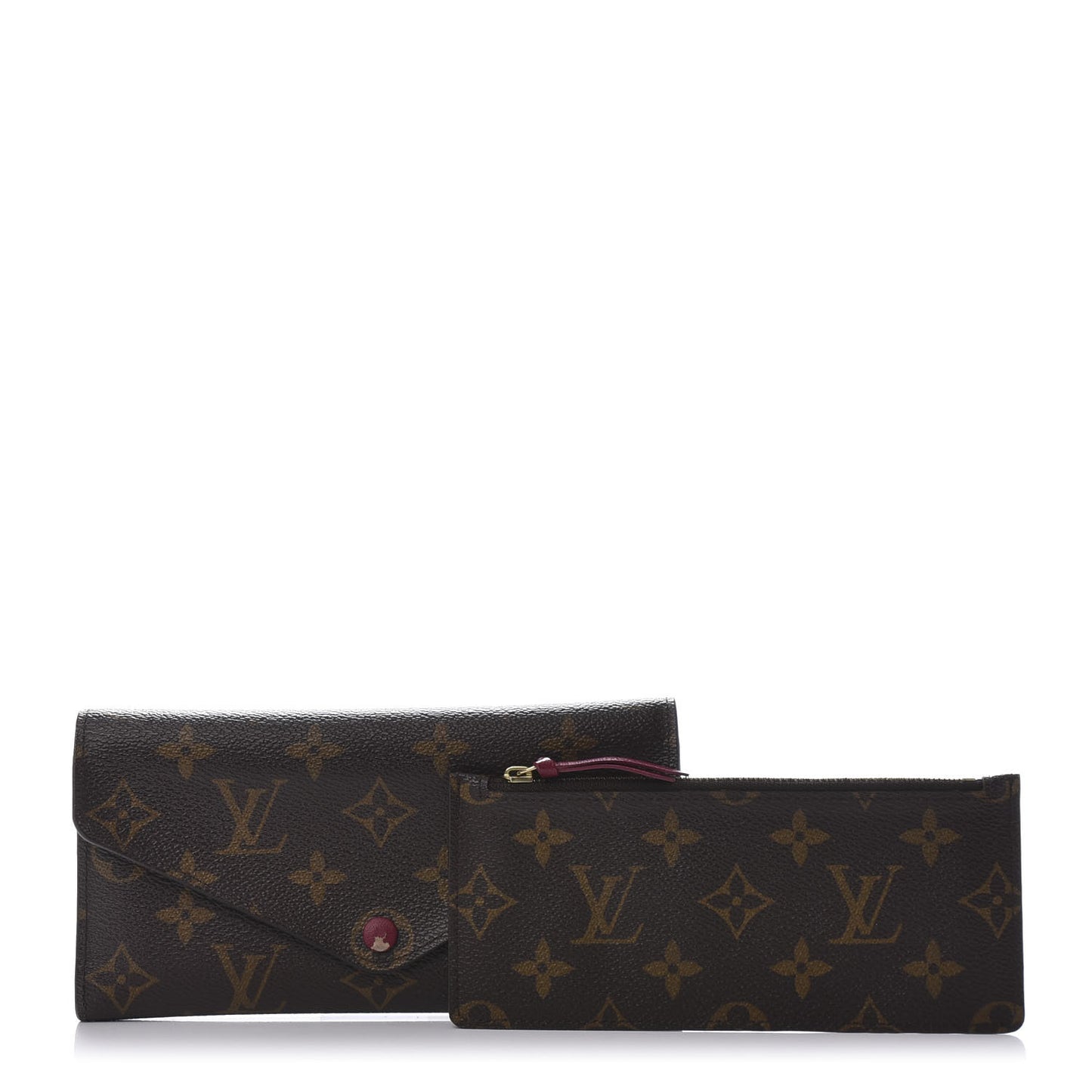 Monogram Josephine Wallet Fuchsia