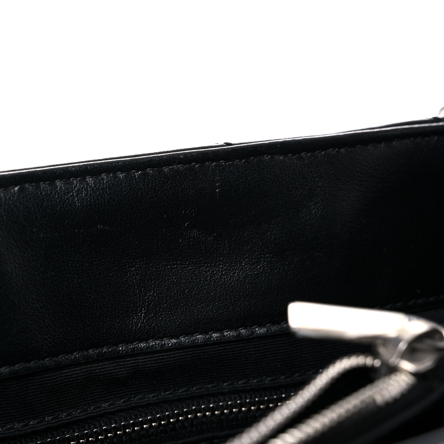 Saint Laurent Calfskin Y Quilted Monogram Medium Loulou Chain Satchel Black 14 of 25