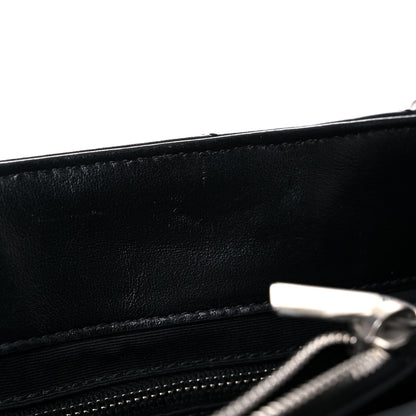 Saint Laurent Calfskin Y Quilted Monogram Medium Loulou Chain Satchel Black 14 of 25