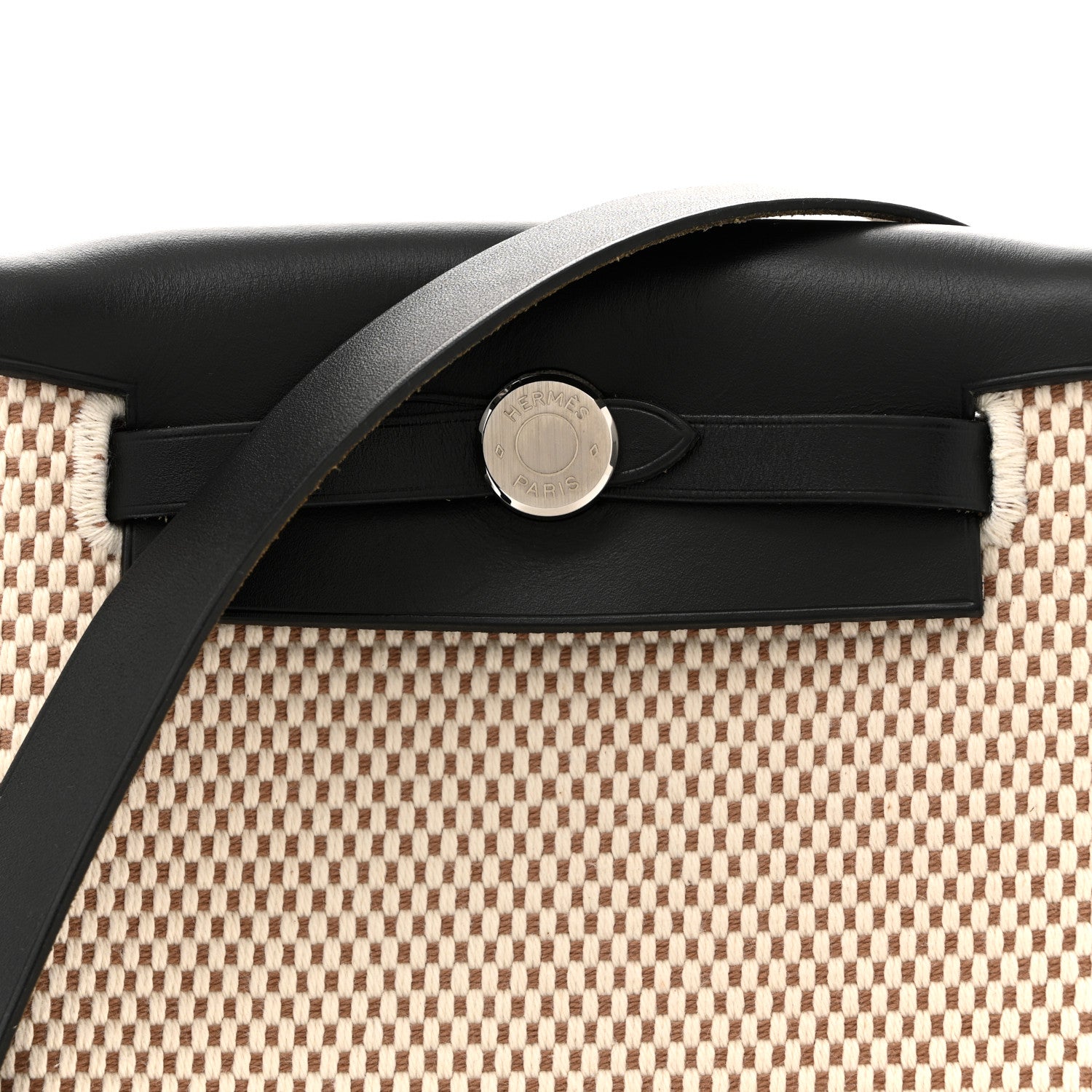 Hermes Toile Herbag TPM Natural Black 9 of 14