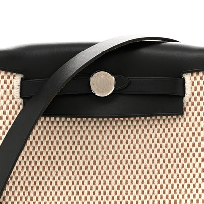 Hermes Toile Herbag TPM Natural Black 9 of 14