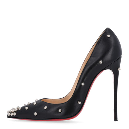 Christian Louboutin Kid Degraspike 120 Pumps 40 Black 1 of 9