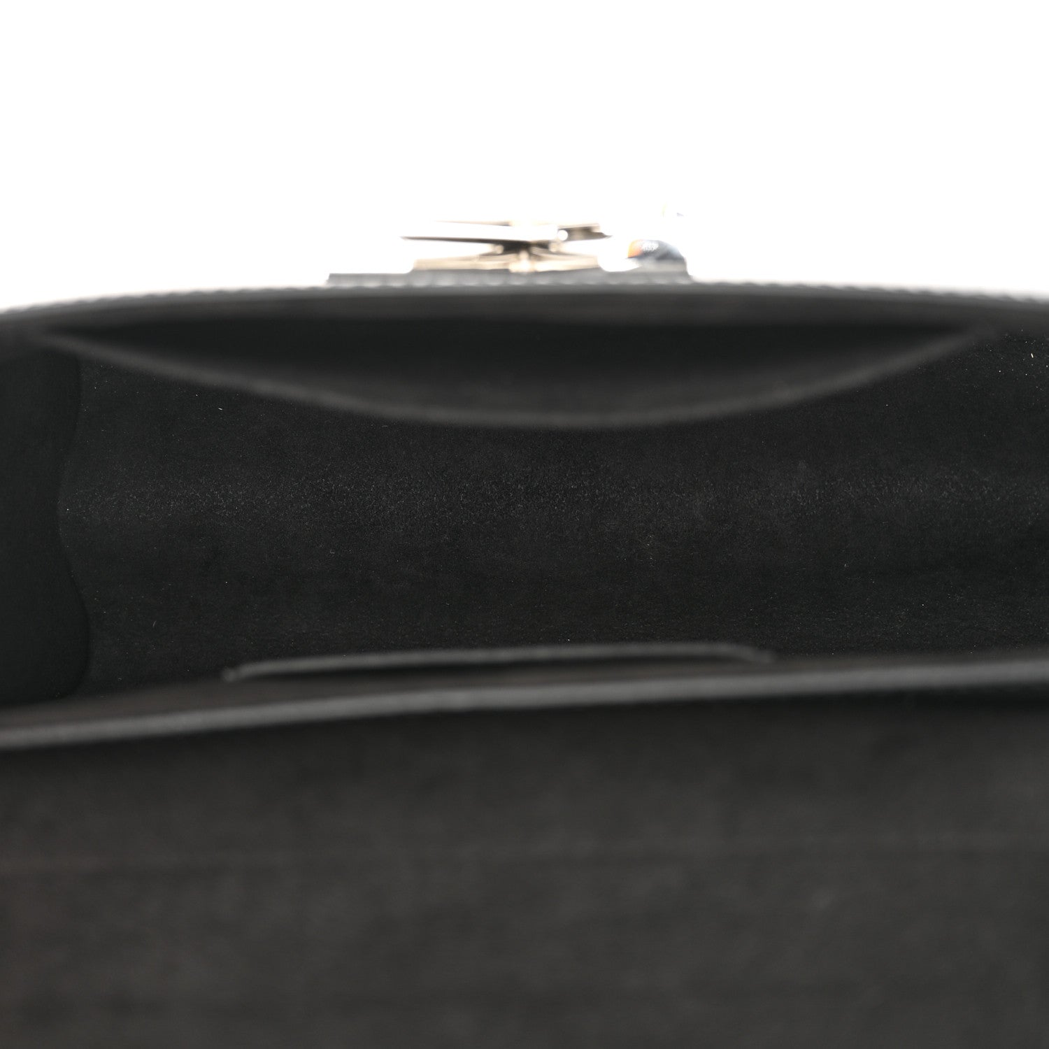 Louis Vuitton Epi Monogram Tape Twist Shoulder Bag MM Black White Orange 6 of 15