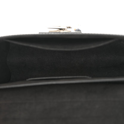 Louis Vuitton Epi Monogram Tape Twist Shoulder Bag MM Black White Orange 6 of 15