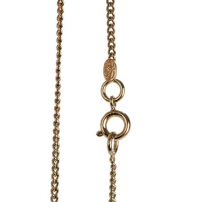 Chanel N°5 Perfume CC Necklace Gold 4 of 5