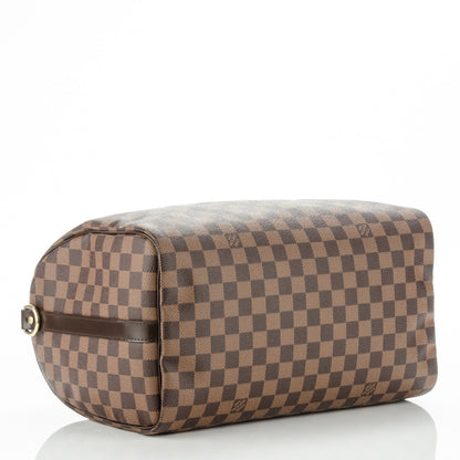 Louis Vuitton Damier Ebene Speedy Bandouliere 35 5 of 9