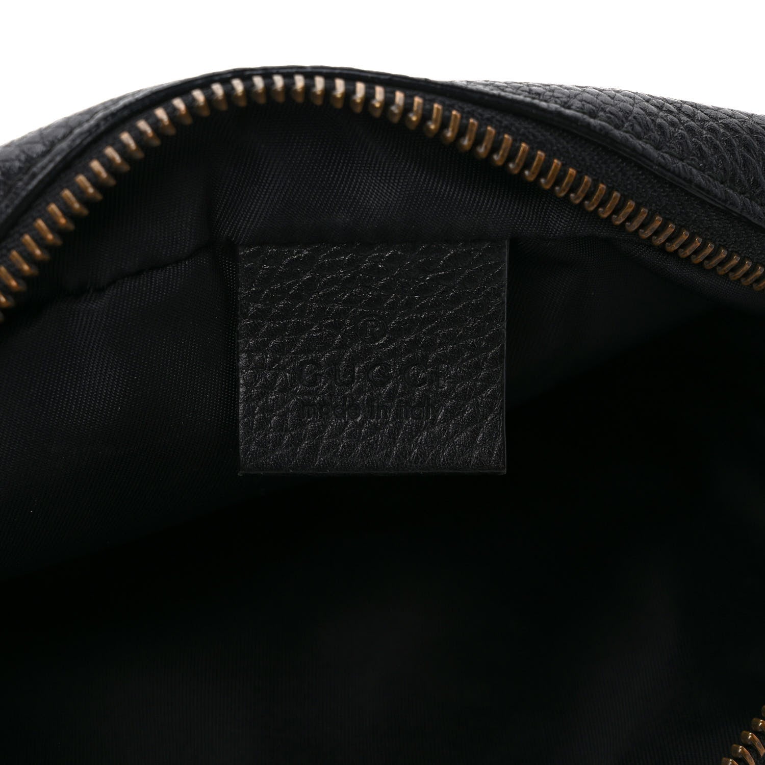 Gucci Pebbled Calfskin Mini Soho Disco Bag Black 6 of 12
