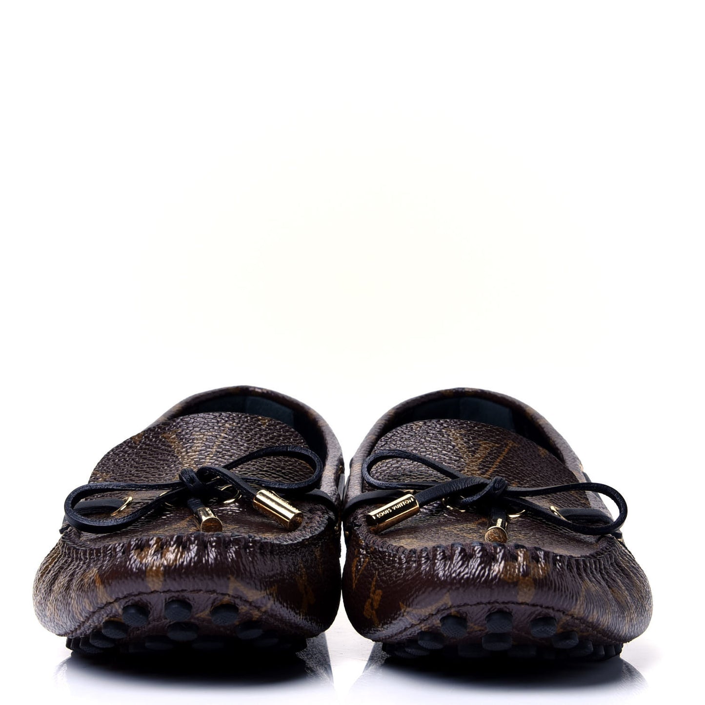 Patent Monogram Gloria Loafers 37