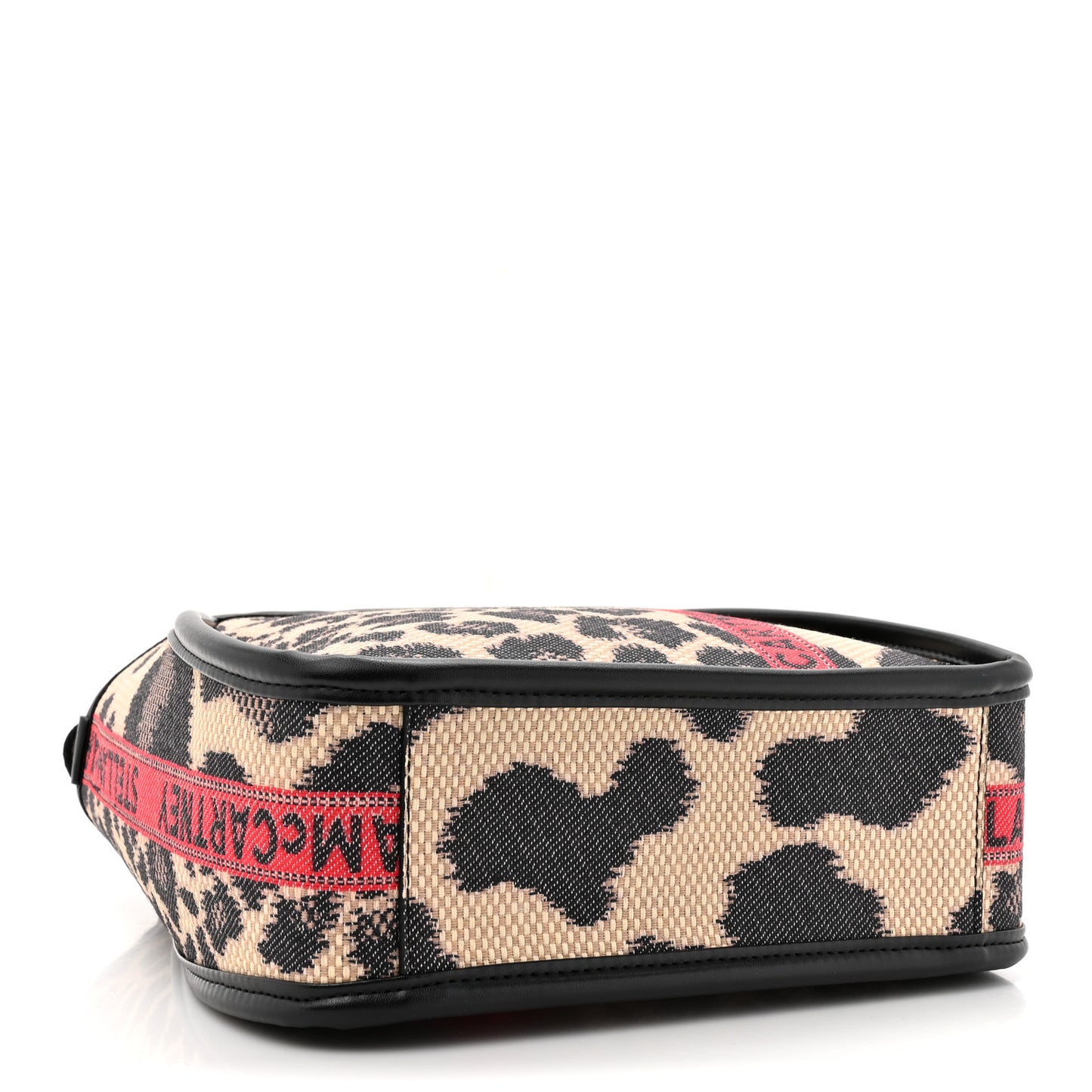 Eco Leopard Logo Mini Crossbody Black