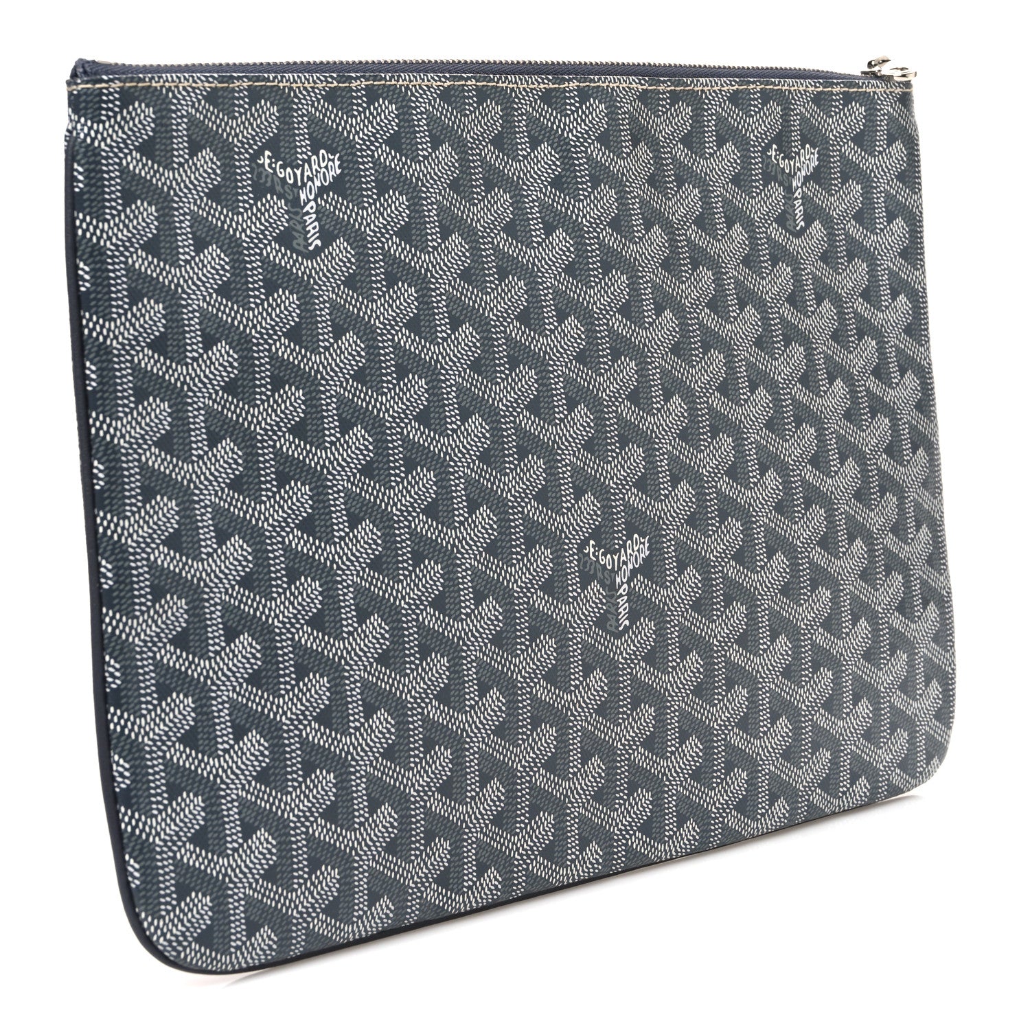 Goyard Goyardine Senat Pochette MM Grey 3 of 7