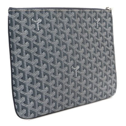 Goyard Goyardine Senat Pochette MM Grey 3 of 7