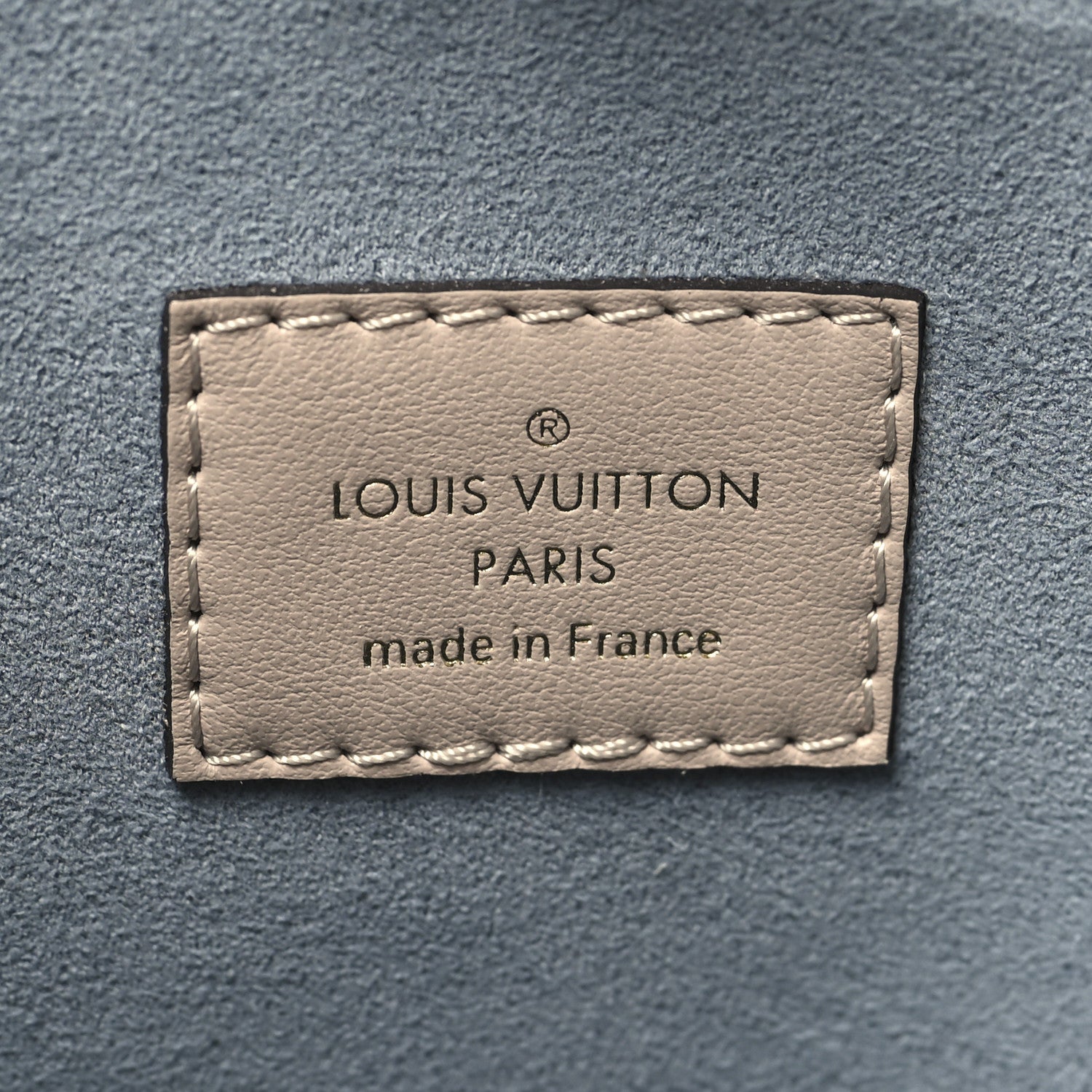 Louis Vuitton Calfskin Monogram On My Side MM Greige 6 of 9