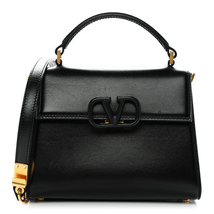 Valentino Garavani Calfskin Mini VSling Top Handle Bag Black 1 of 9
