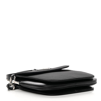 Prada Tessuto Nylon Vitello Crossbody Bag Black 4 of 10