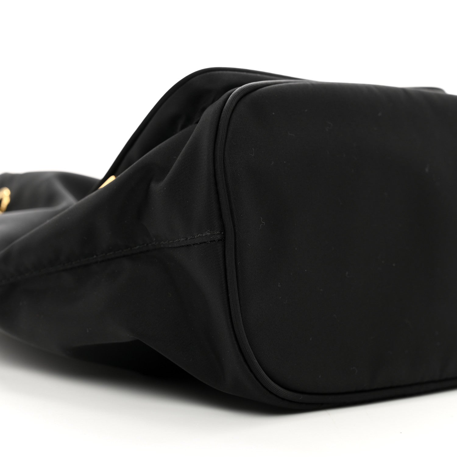 Prada Re-Nylon Duet Drawstring Shoulder Bag Black 8 of 9
