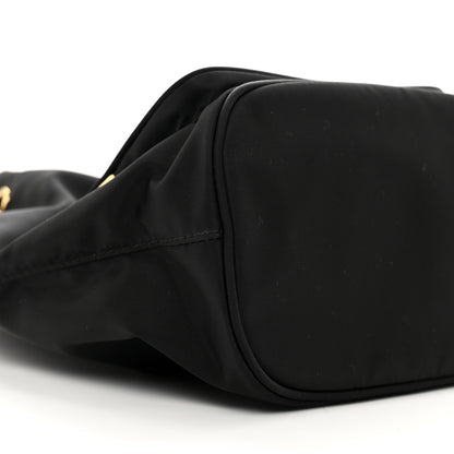 Prada Re-Nylon Duet Drawstring Shoulder Bag Black 8 of 9