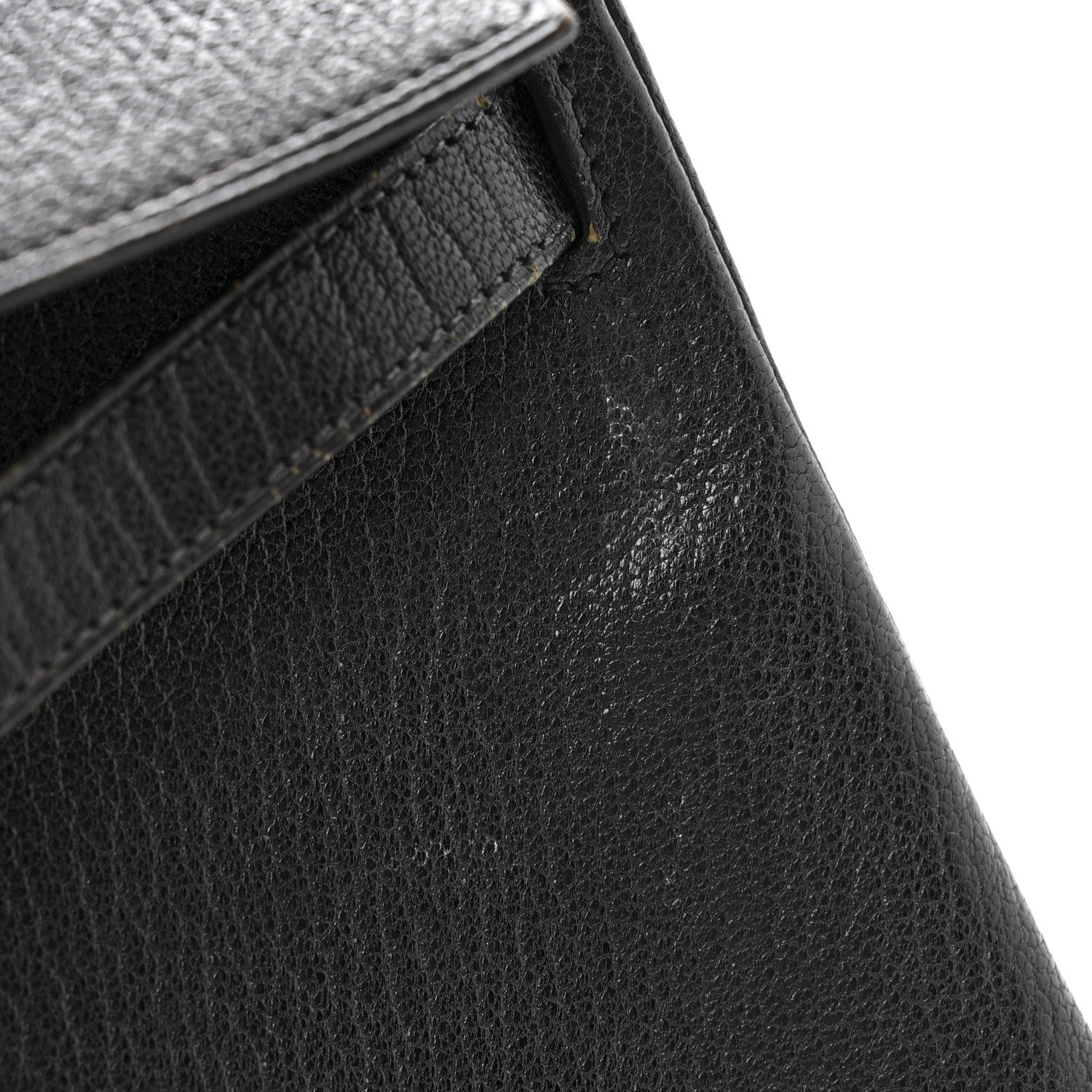 Hermes Chevre De Coromandel Kelly Retourne 35 Black 18 of 19