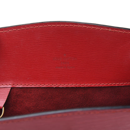 Louis Vuitton Epi Cluny Castillan Red 6 of 11