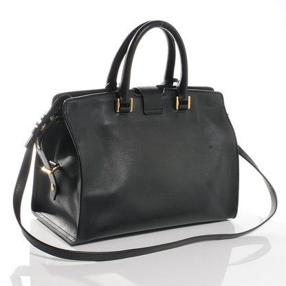 Saint Laurent Leather Small Classic Y Cabas Black 3 of 8