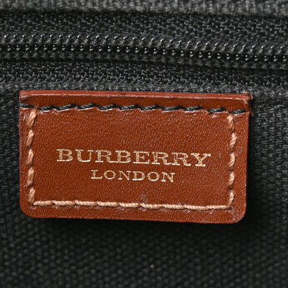 Burberry Haymarket Check Tote Brown 6 of 11