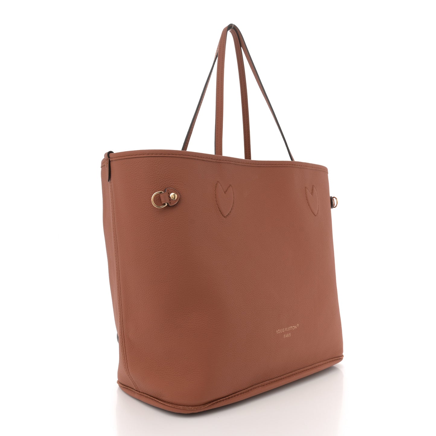 Monogram Calfskin Neo Neverfull Inside Out MM Tan