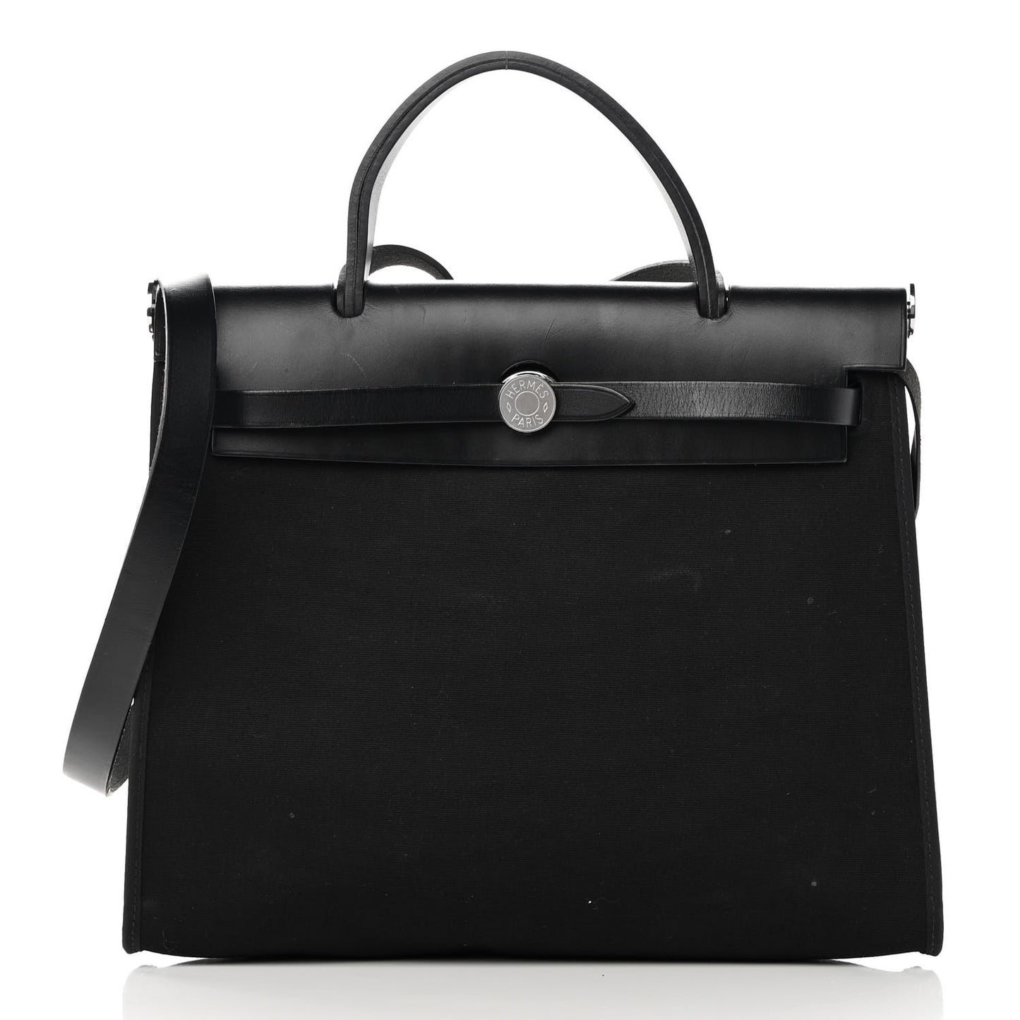 Military Toile Vache Hunter Herbag Zip 31 PM Black