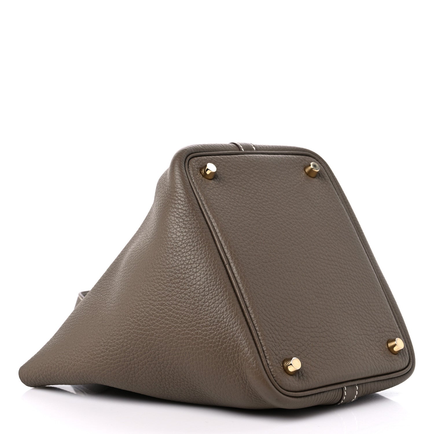 Hermes Taurillon Clemence Picotin Lock 18 PM Etoupe 4 of 10