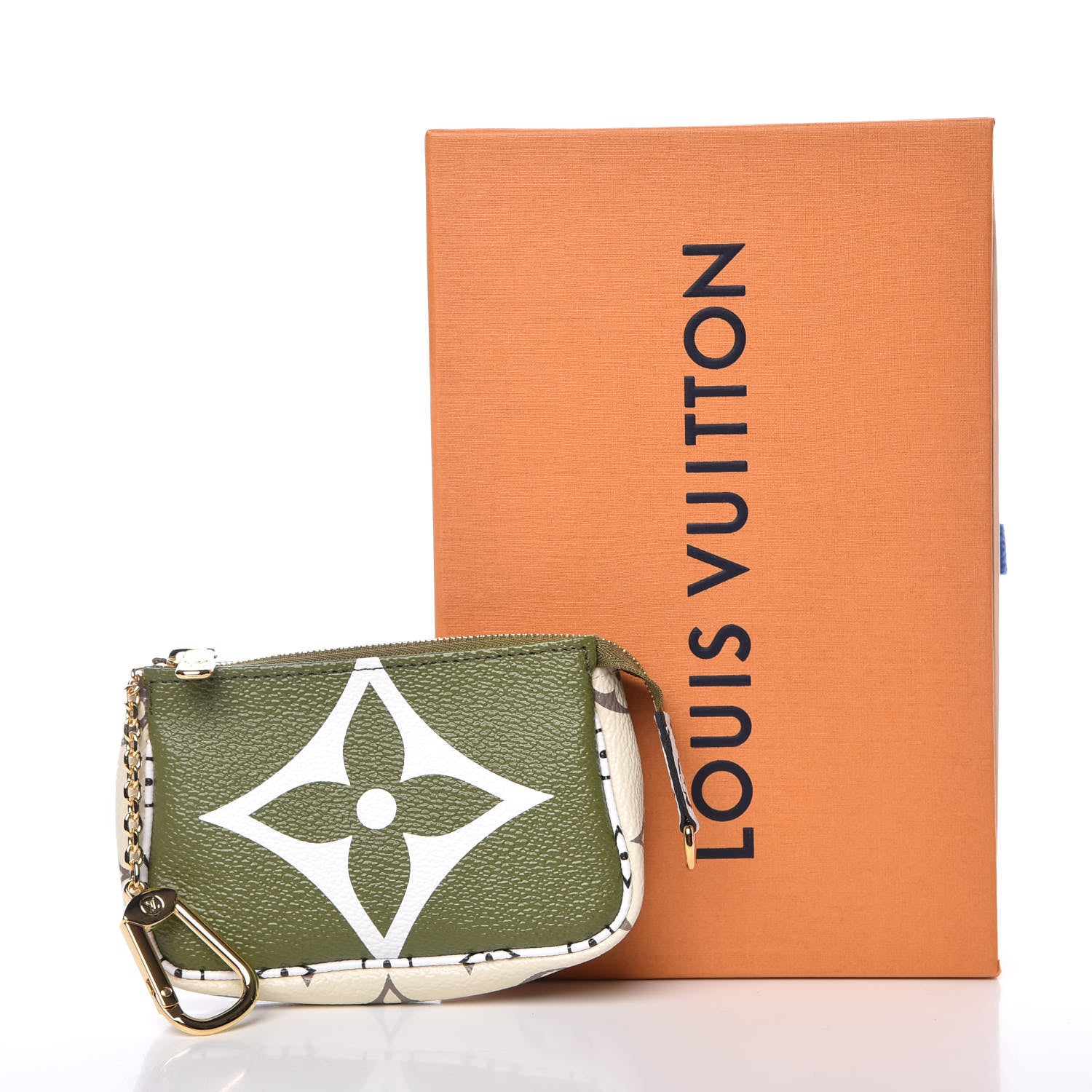 Louis Vuitton Monogram Giant Micro Pochette Accessories Kaki White 10 of 10