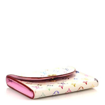 Louis Vuitton Monogram Multicolor Business Card Holder White Litchi 4 of 7