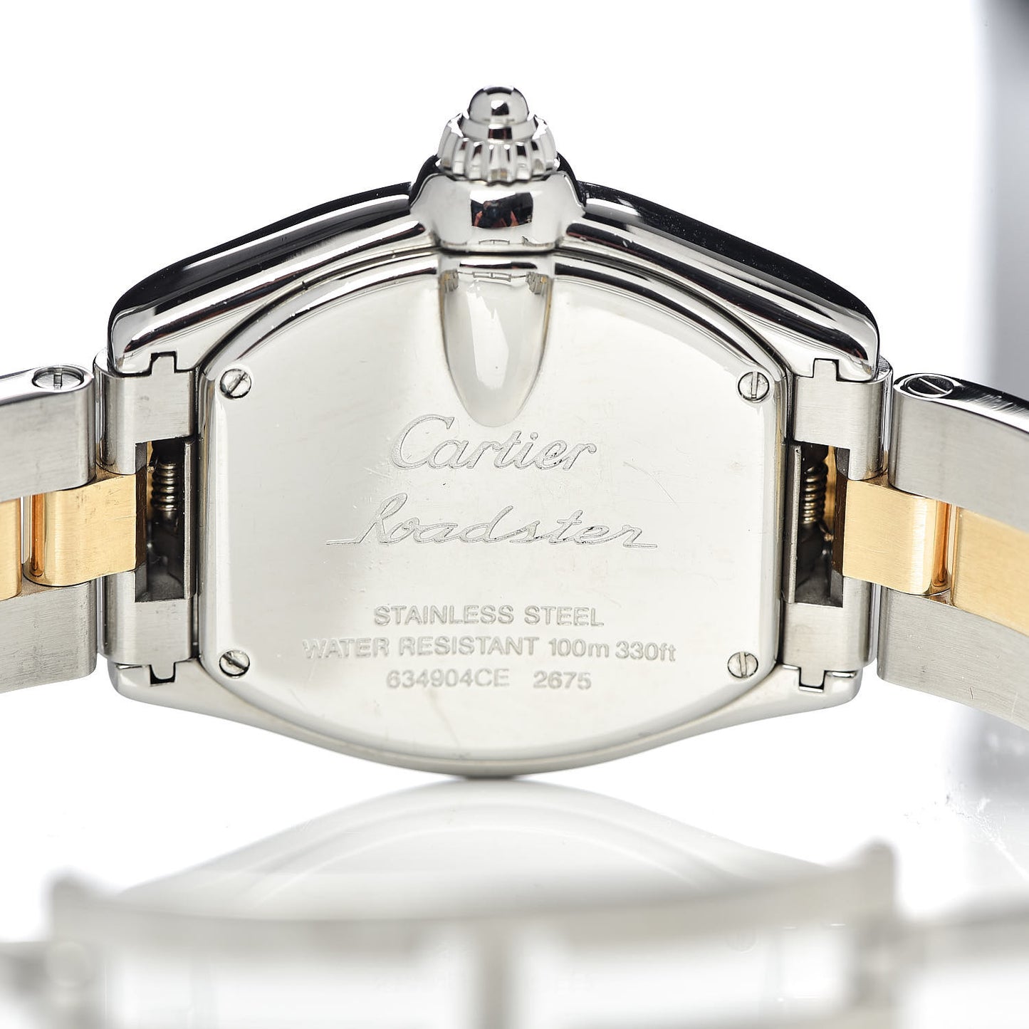 Stainless Steel 18K Yellow Gold 31mm Roadster Quartz Watch