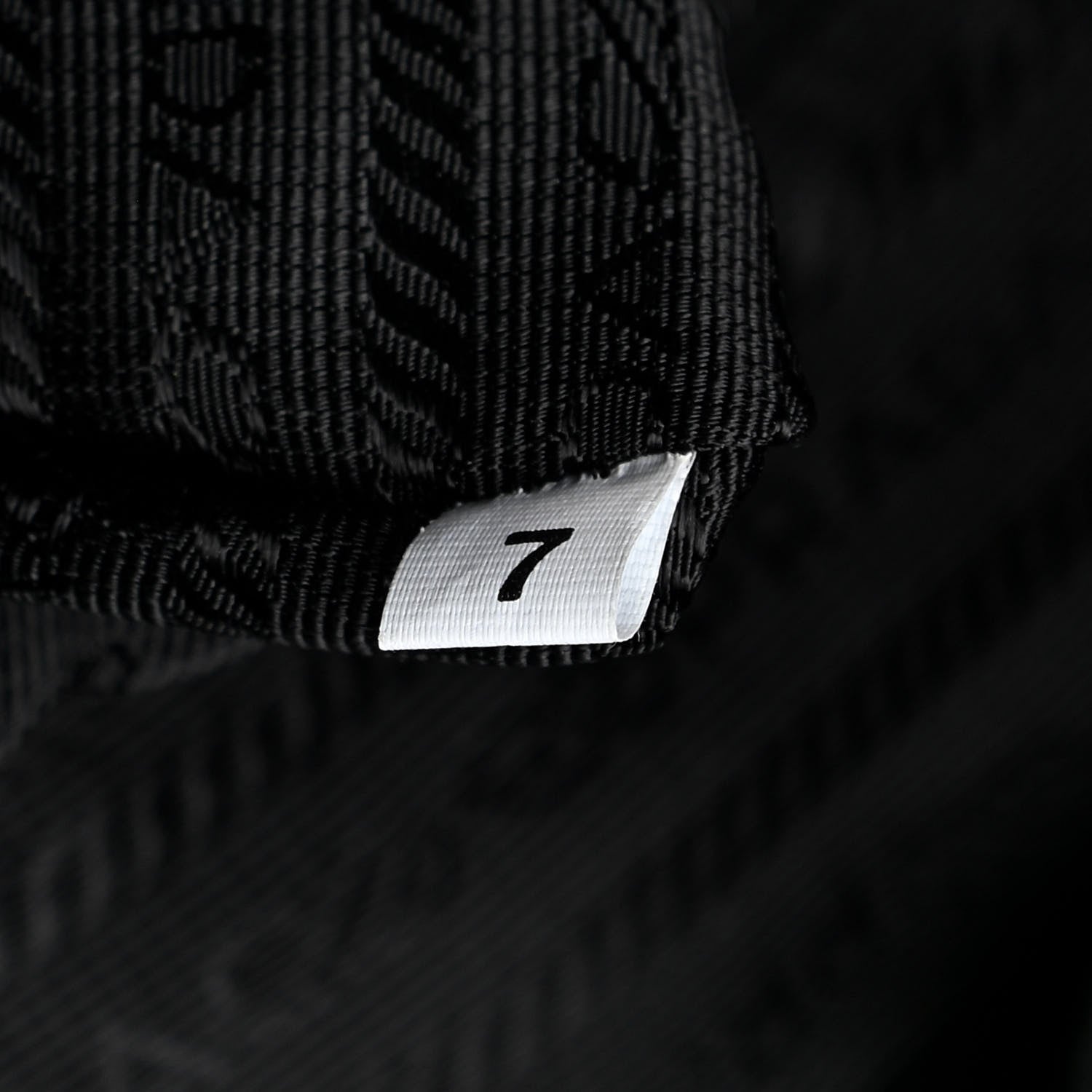 Prada Technical Nylon Saffiano Double Buckle Backpack Black 7 of 14