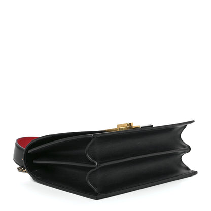 Christian Louboutin Calfskin Large Elisa Shoulder Bag Black 4 of 12