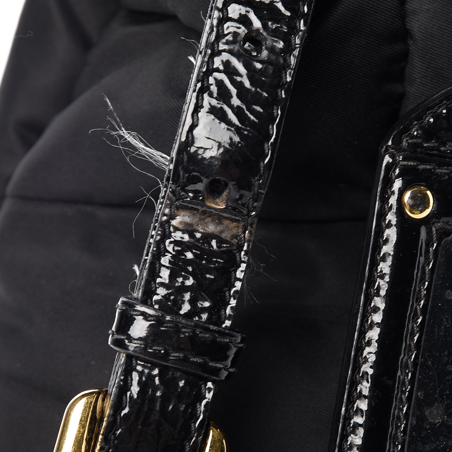 Prada Tessuto Nylon Quilted Tote Black 13 of 14