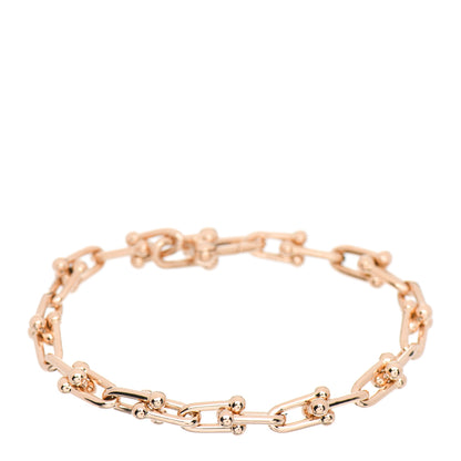 Tiffany 18K Rose Gold Small HardWear Link Bracelet 1 of 4