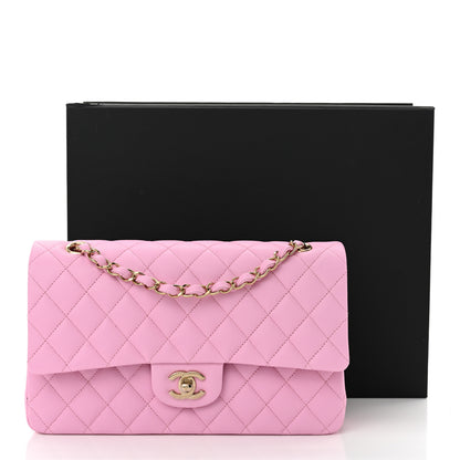 Chanel Caviar Quilted Medium Double Flap Lilac 11 of 11