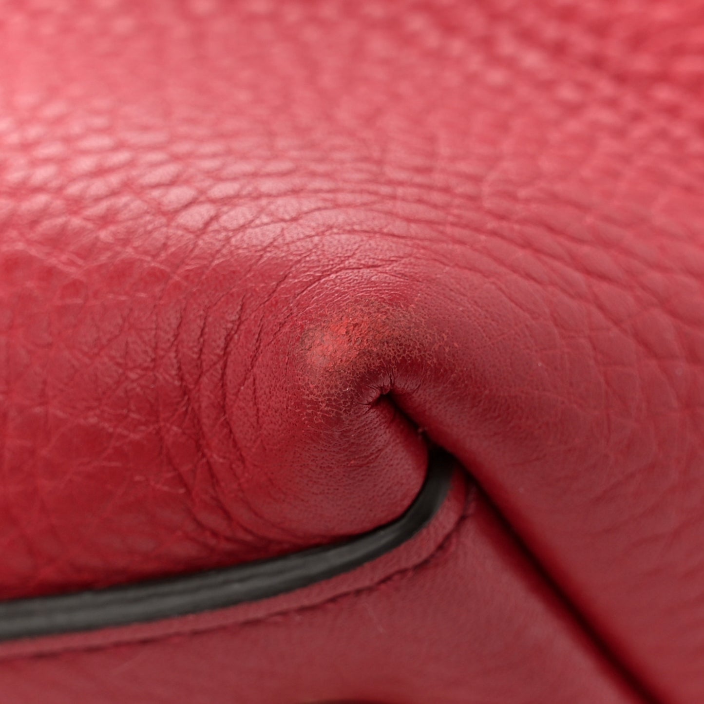 Cellarius Calfskin Small Soho Top Handle Satchel Tobasco