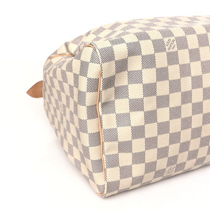 Louis Vuitton Damier Azur Speedy 35 8 of 9